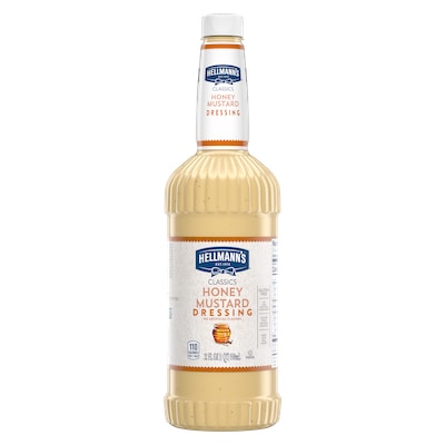 Hellmann's® Classics Honey Mustard Salad Dressing 6 x 32 oz - To your best salads with Hellmann's® Classics Honey Mustard Salad Dressing (6 x 32 oz) that looks, performs and tastes like you made it yourself.
