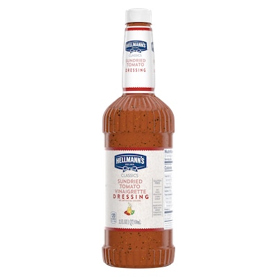 Hellmann's® Sundried Tomato Vinaigrette 6 x 32 oz - To your best salads with Hellmann's® Sundried Tomato Vinaigrette (6 x 32 oz) dressing that looks, performs and tastes like you made it yourself.