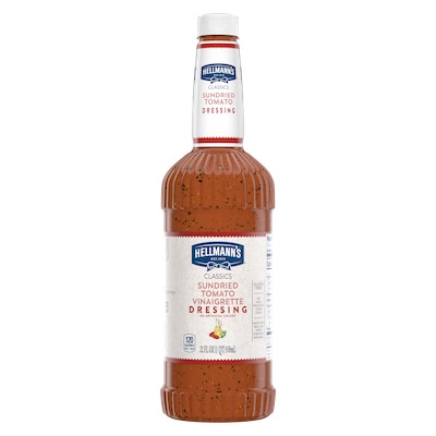 Hellmann's® Sundried Tomato Vinaigrette 6 x 32 oz - To your best salads with Hellmann's® Sundried Tomato Vinaigrette (6 x 32 oz) dressing that looks, performs and tastes like you made it yourself.