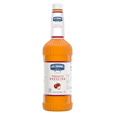 Hellmann's® Classics French Salad Dressing 6 x 32 oz - To your best salads with Hellmann's® Classics French Salad Dressing (6 x 32 oz) that looks, performs and tastes like you made it yourself.