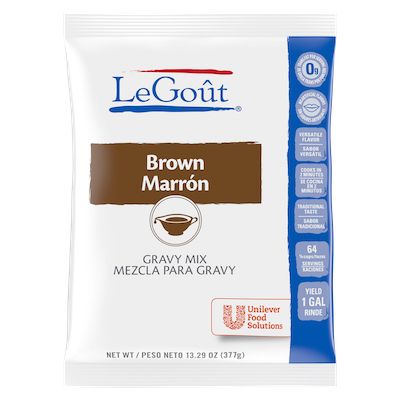 LeGout® Instant Brown Gravy Mix 8 x 13.29 oz - 