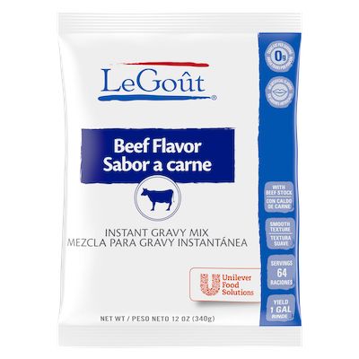 LeGout® Beef Gravy Mix 8 x 12.16 oz - 