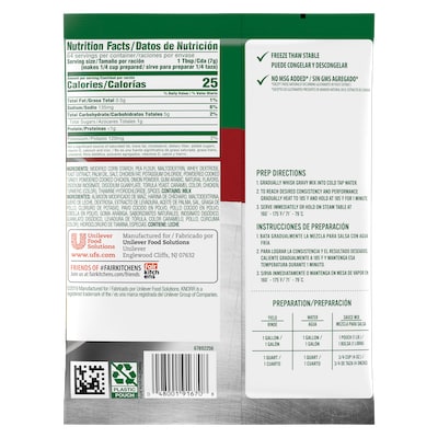 Knorr® Professional Low Sodium Chicken Gravy Mix 6 x 1 lb - 