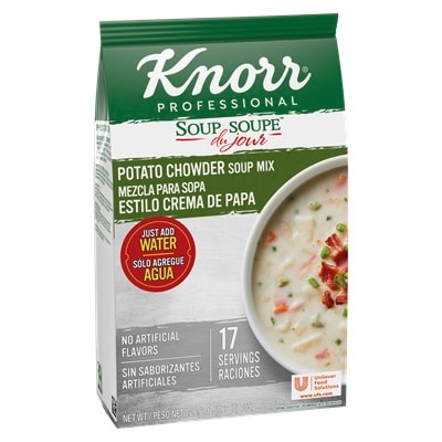 Knorr® Professional Soup du Jour Mix Potato Chowder 4 x 26.6 oz - 