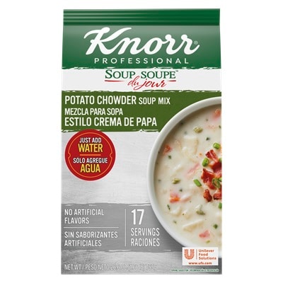 Knorr® Professional Soup du Jour Mix Potato Chowder 4 x 26.6 oz - 