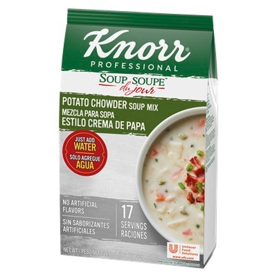 Knorr® Professional Soup du Jour Mix Potato Chowder 4 x 26.6 oz - 