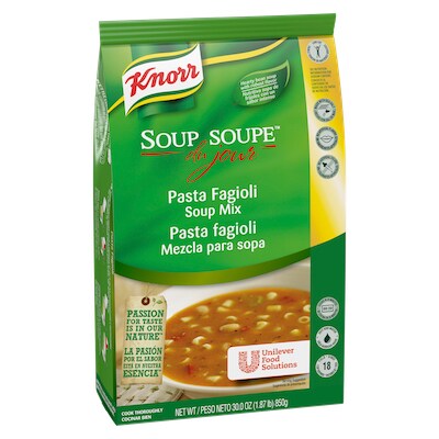 Knorr® Professional Soup du Jour Mix Pasta Fagioli 4 x 30 oz - 