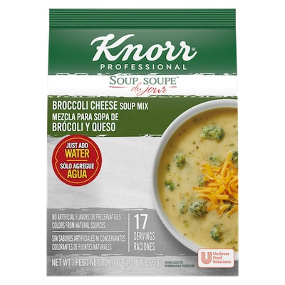 Knorr® Professional Soup du Jour Mix Broccoli Cheese 6 x 20.98 oz - 