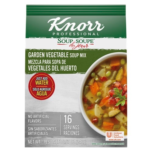 Knorr® Professional Soup du Jour Mix Garden Vegetable 4 x 8.7 oz - 