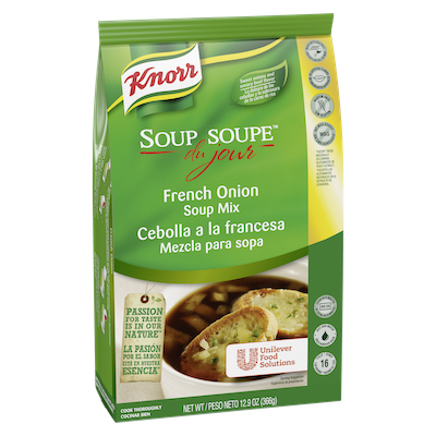 Knorr® Professional Soup du Jour Mix French Onion 4 x 12.9 oz - 