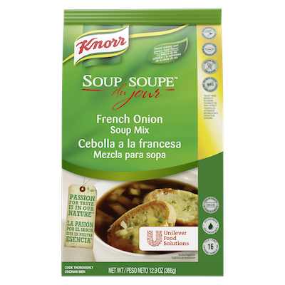 Knorr® Professional Soup du Jour Mix French Onion 4 x 12.9 oz - 