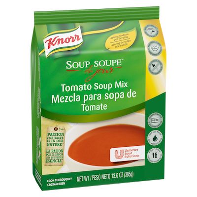 Knorr® Professional Soup du Jour Mix Tomato Soup 4 x 13.6 oz - 