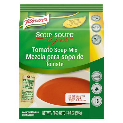 Knorr® Professional Soup du Jour Mix Tomato Soup 4 x 13.6 oz - 