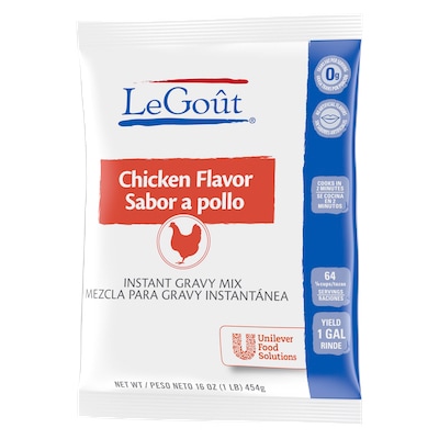 LeGout® Instant Gravy Mix Chicken 8 x 1 lb - 