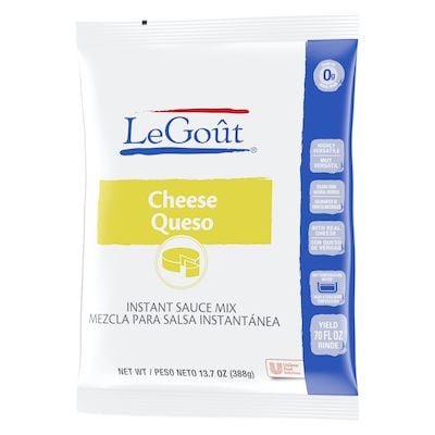 LeGout® Instant Sauce Mix Cheese 8 x 13.7 oz - 