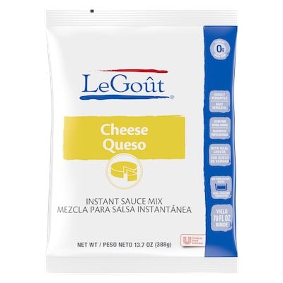 LeGout® Instant Sauce Mix Cheese 8 x 13.7 oz - 