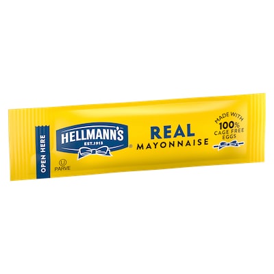 Hellmann's® Real Mayonnaise .38oz. 210 pack - Hellmann’s® Stick Packs are easy to open and easy to apply.