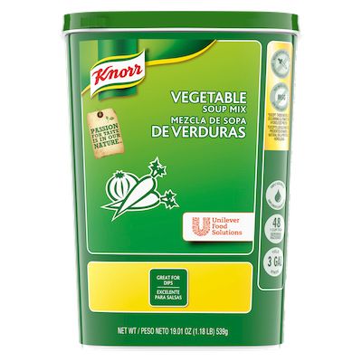 Knorr® Professional Soup Mix Vegetable 6 x 19.1 oz - 