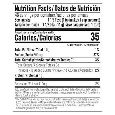 Knorr® Professional Soup Mix Vegetable 6 x 19.1 oz - 