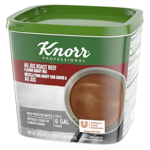 Knorr® Professional Au Jus Roast Beef Gravy Mix 4 x 1.99 lb - 