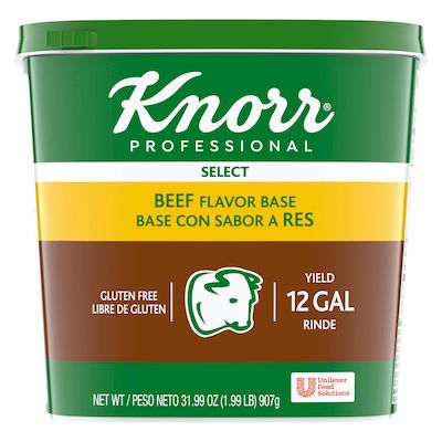 Knorr® Professional Select Beef Base Mix 1.99lb 6 pack - 