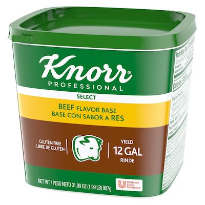 Knorr® Professional Select Beef Base Mix 1.99lb 6 pack - 