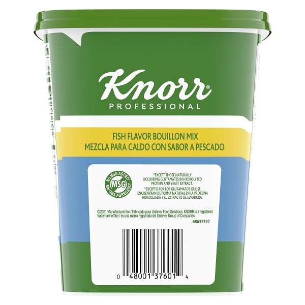 KNORR PROFESSIONAL FOR CHEFS Thick & Creamy Seafood Broth Preparation  Powder 1kg