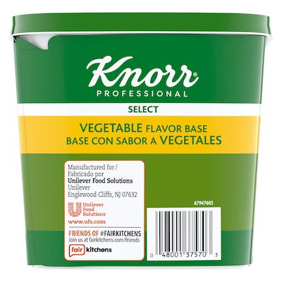 Knorr® Professional Vegetable Select Base Mix 1.82lb 6 pack - 