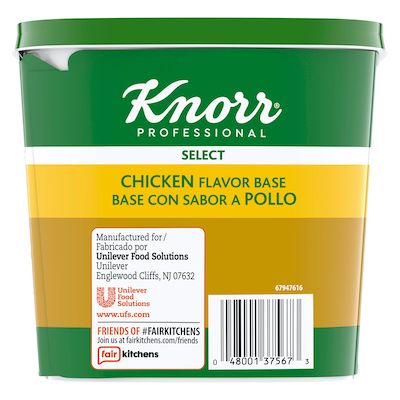 Knorr® Professional Chicken Select Base Mix 1.82lb 6 pack - 