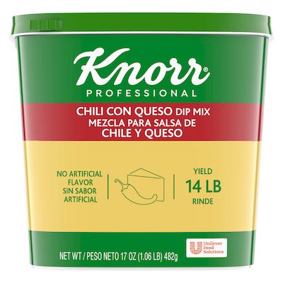 Knorr® Professional Chili Con Queso Dip Mix 6 x 1.06 lb - 