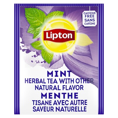 Lipton® Hot Tea Mint 6 x 28 bags - Lipton varieties such as the Lipton® Hot Tea Mint (6 x 28 bags) suit every mood.