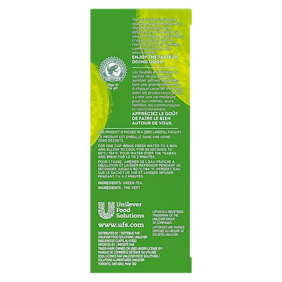 Lipton® Hot Tea Green 6 x 28 bags - Lipton varieties such as the Lipton® Hot Tea Green (6 x 28) bags suit every mood.