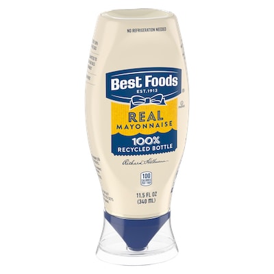 Best Foods® Real Mayonnaise 11.5oz. 12 pack - Best Foods® Real Mayonnaise is made with real eggs, oil, and vinegar for a rich, creamy flavor that your guests can savor.