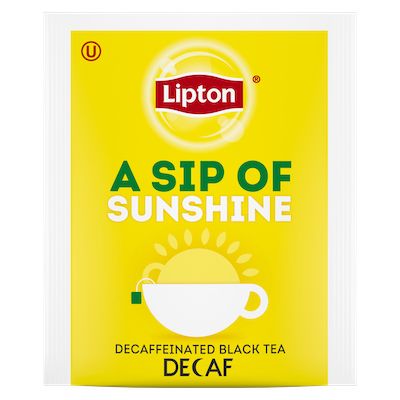 Lipton® Decaffeinated Black Tea 6 x 72 bags - Lipton varieties suit every mood