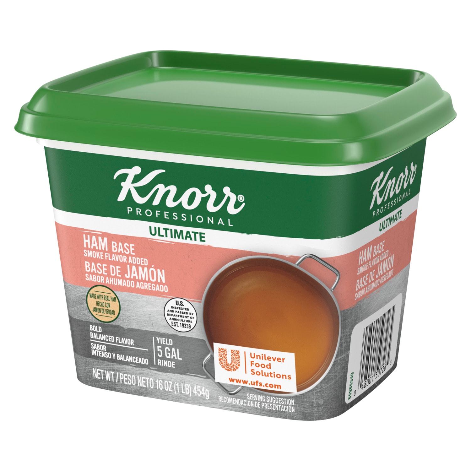 Knorr® Professional Ultimate Ham Paste Bouillon1 lb. 6 pack - 