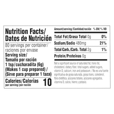 Knorr® Professional Ultimate Vegetable Bouillon 1lb. 6 pack - Excess salt in bases masks the true flavor of soups - not in Knorr® Professional Ultimate Vegetable Bouillon Base 6 x 1 lb!