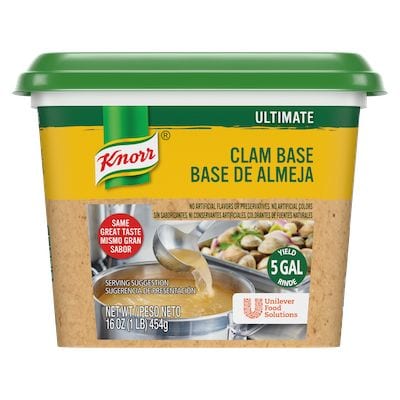 Knorr® Professional Ultimate Clam Bouillon Base 6 x 1 lb - 