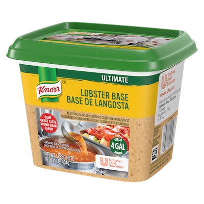Knorr® Professional Ultimate Lobster Bouillon Base 1lb. 6 pack - 