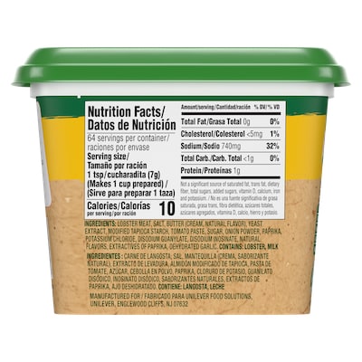 Knorr® Professional Ultimate Lobster Bouillon Base 1lb. 6 pack - 
