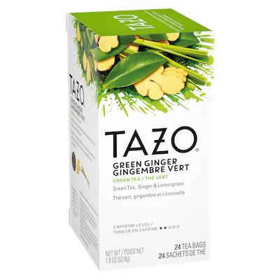 TAZO® Hot Tea Green Ginger 6 x 24 bags - We’ve got our own thing brewing the TAZO® Hot Tea Green Ginger (6 x 24 bags): dare to be different