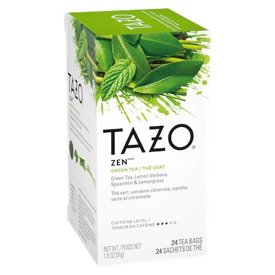 TAZO® Hot Tea Zen Green 6 x 24 bags - We’ve got our own thing brewing the TAZO® Hot Tea Zen Green (6 x 24 bags): dare to be different