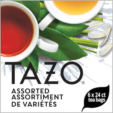 TAZO® Hot Tea Assorted Variety 6 x 24 bags - We’ve got our own thing brewing the TAZO® Hot Tea Assorted Variety (6 x 24 bags): dare to be different