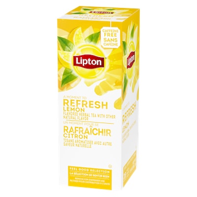 Lipton® Hot Tea Lemon 6 x 28 bags - Lipton varieties such as the Lipton® Hot Tea Lemon (6 x 28 bags) suit every mood.