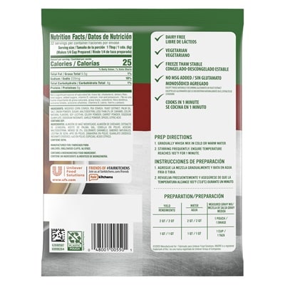 Knorr® Professional Brown Gravy 6 x 6.83 oz - Deliver simple, clean food with ease. Knorr® Gravies are reinvented by our chefs with your kitchen and your customers in mind.
