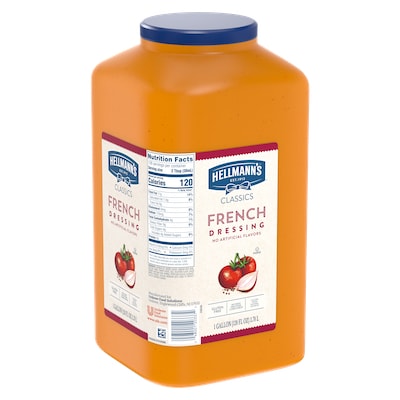 Hellmann's® Classics French Dressing 4 x 1 gal - To your best salads with Hellmann's® Classics French Dressing (4 x 1 gal) that looks, performs and tastes like you made it yourself.