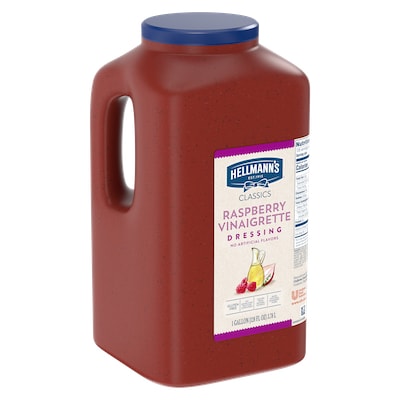 Hellmann's® Classics Raspberry Vinaigrette 4 x 1 gal - To your best salads with Hellmann's® Classics Raspberry Vinaigrette( 4 x 1 gal) dressing that looks, performs and tastes like you made it yourself.