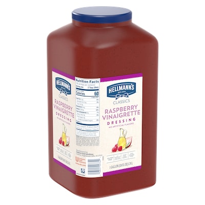 Hellmann's® Classics Raspberry Vinaigrette 4 x 1 gal - To your best salads with Hellmann's® Classics Raspberry Vinaigrette( 4 x 1 gal) dressing that looks, performs and tastes like you made it yourself.