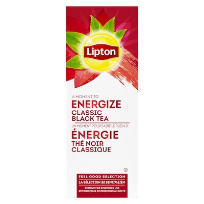 Lipton® Hot Tea Classic Black 6 x 28 bags - Lipton varieties such as the Lipton® Hot Tea Classic Black (6 x 28 bags) suit every mood.