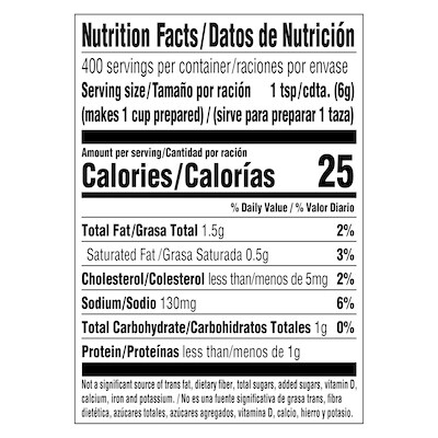 Knorr® Professional Ultimate Low Sodium Chicken Bouillon Base 4 x 5 lb - Excess salt in bases masks the true flavor of soups - not in Knorr® Professional Ultimate Low Sodium Chicken Bouillon Base!
