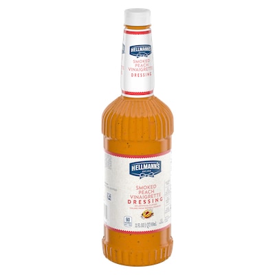 Hellmann's® Smoked Peach Vinaigrette 6 x 32 oz - I’m constantly looking for new flavor combinations like the Hellmann's® Smoked Peach Vinaigrette (6 x 32 oz) to keep my salads fresh and exciting.